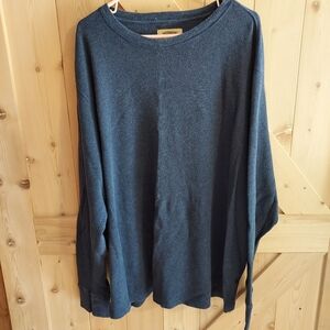 The Foundry Supply Co. Sweatshirt Men's 3XL Gray Black Pullover Long Sleeve.